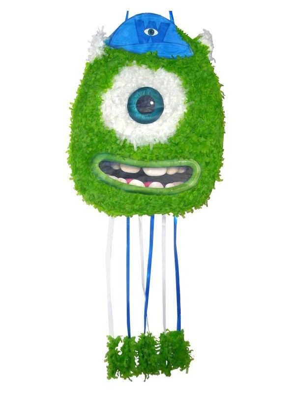 Piñata mediana Mike Monstruos SA