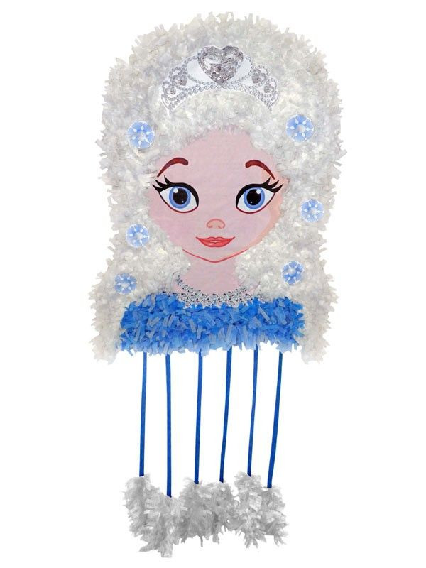 Piñata mediana princesa Elsa Frozen
