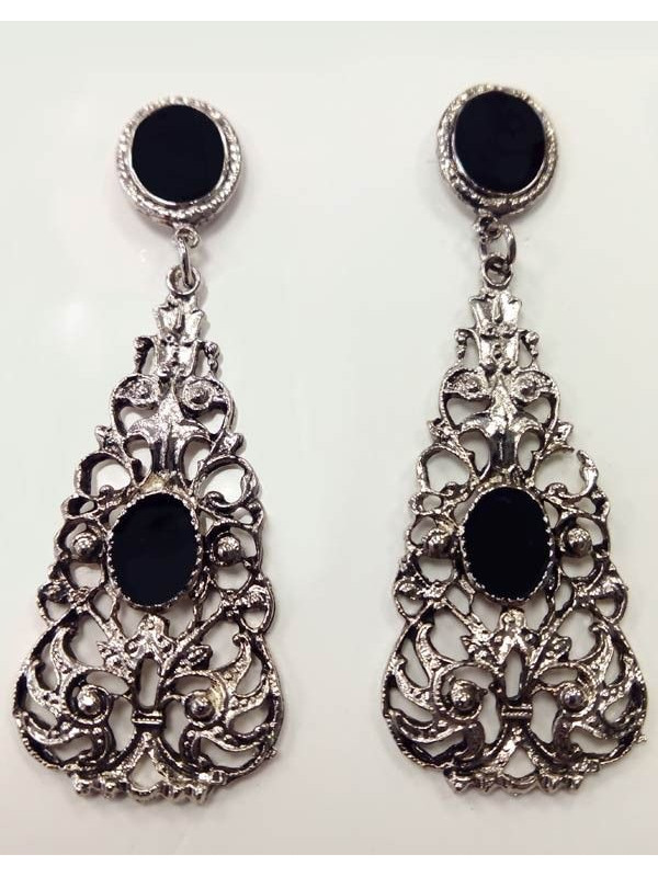 Pendiente esmaltado regional