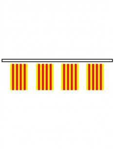 Bandera plástico Cataluña 2