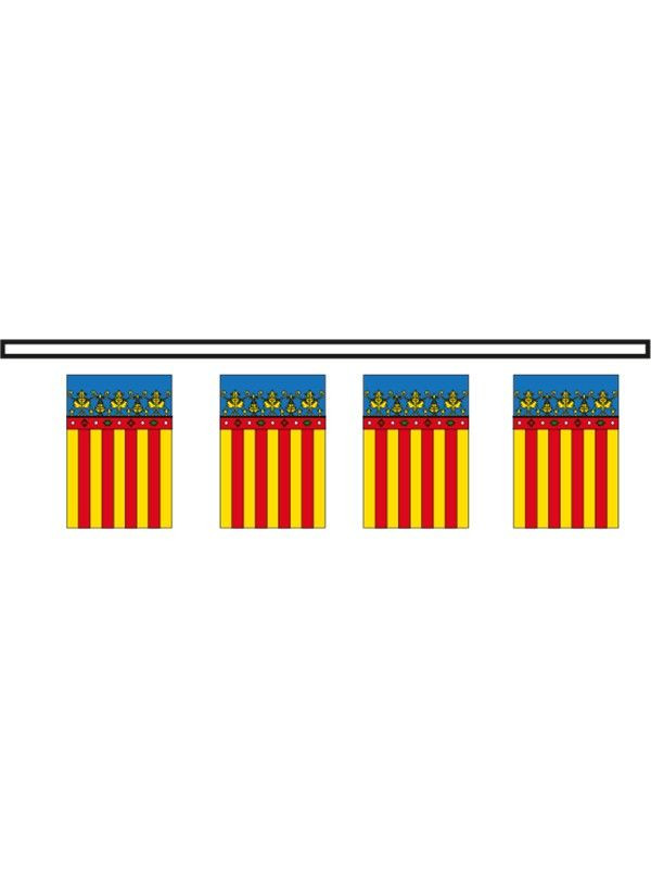 Bandera plástico Comunidad de Valencia