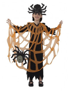 Disfraz araña niña