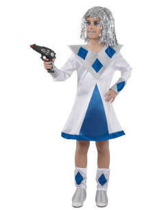 Disfraz de galáctica niña