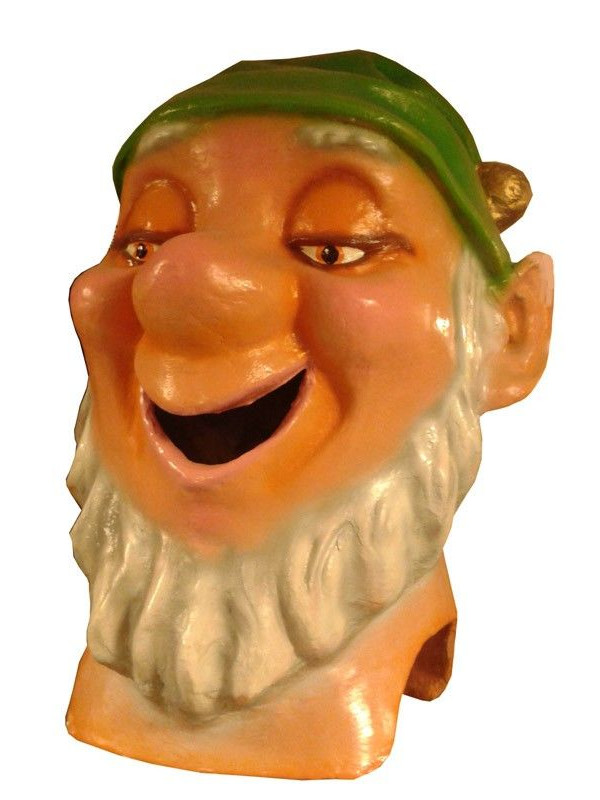 Cabezudo de enanito soñador