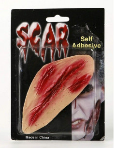 Gran cicatriz sangrante