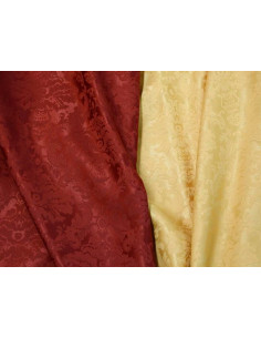 Tejido raso damasco