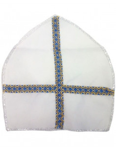 Sombrero obispo blanco