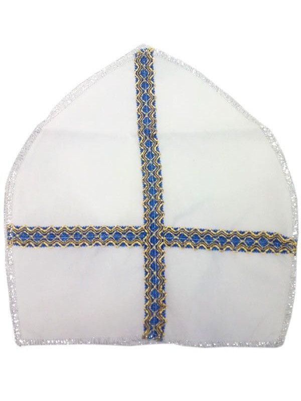 Sombrero obispo blanco