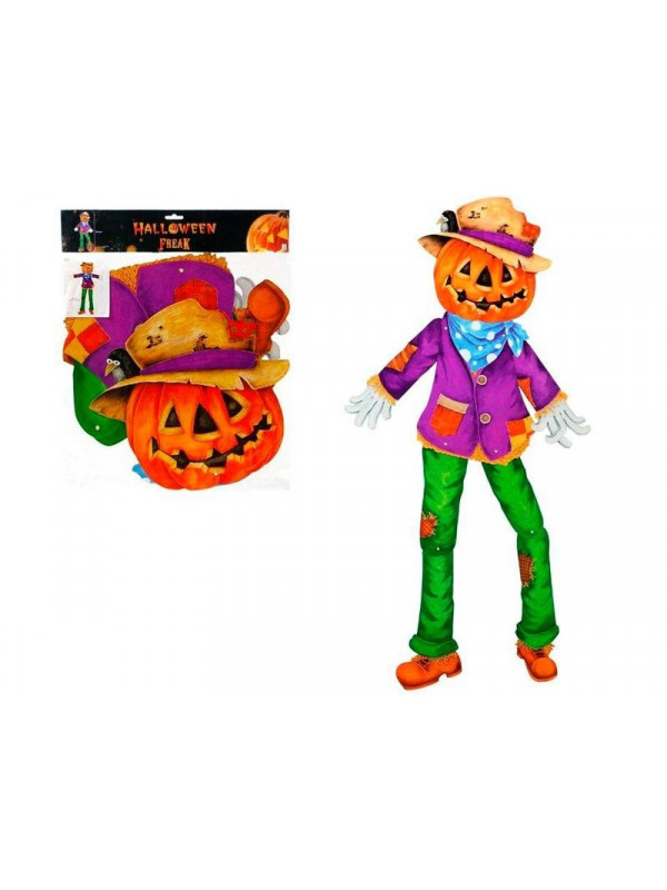 Figura de espantapájaros articulada