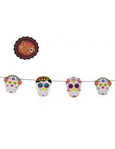 Guirnalda de calaveras...