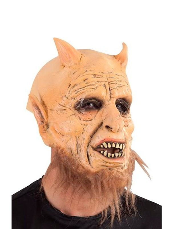 Máscara Demonio Barbudo de látex