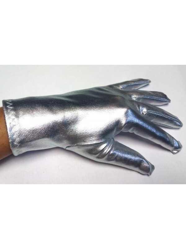Guantes metalizados
