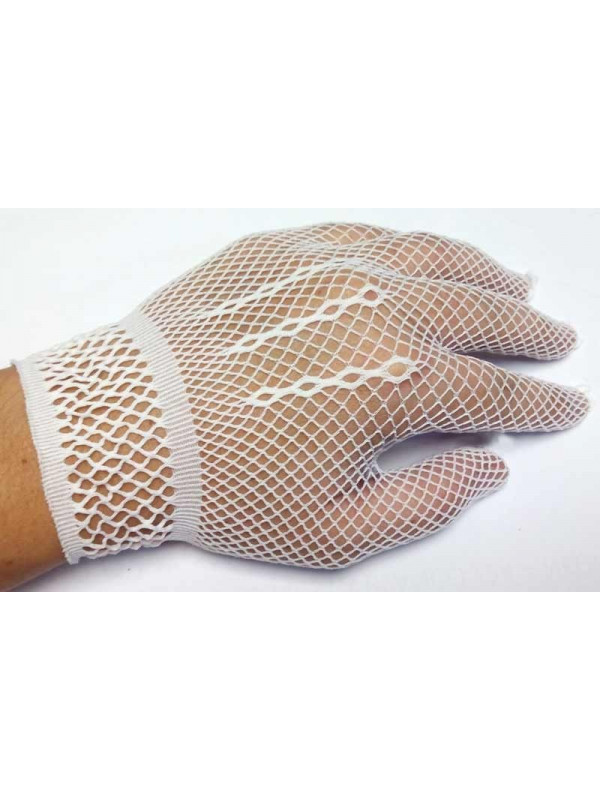 Guantes cortos de redecilla