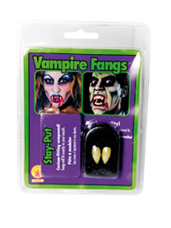 Colmillos de vampiro postizos