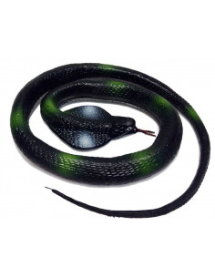 Serpiente de goma gigante