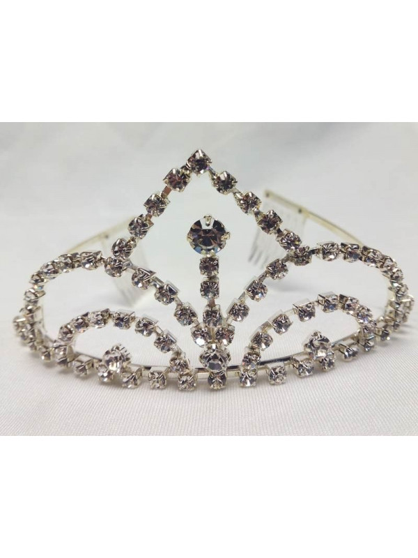 Diadema reina con piedras