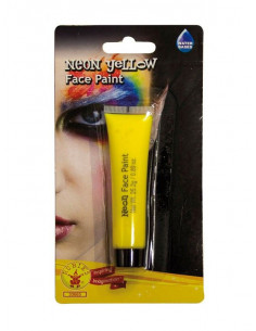 Maquillaje neón para cara