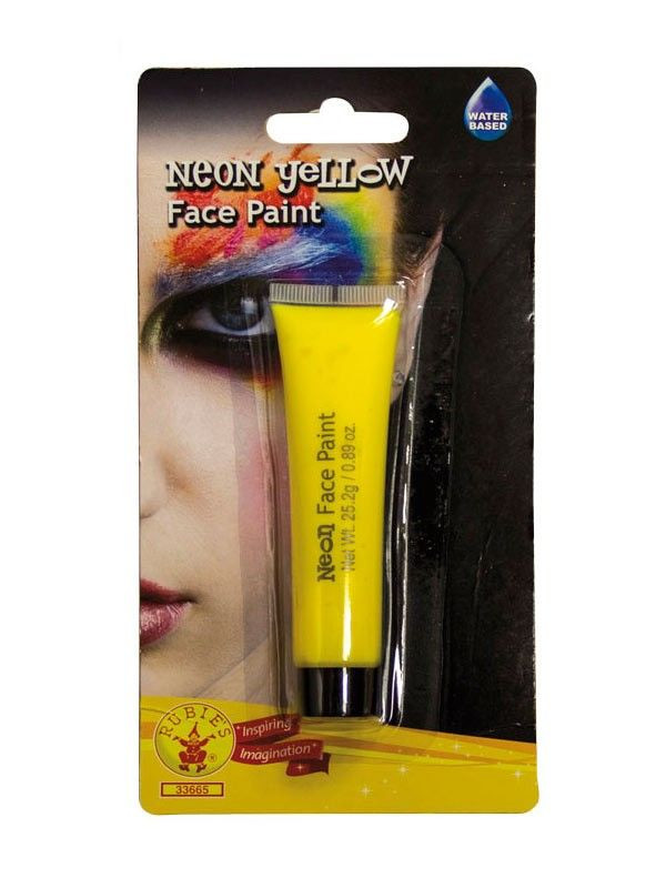 Maquillaje neón para cara