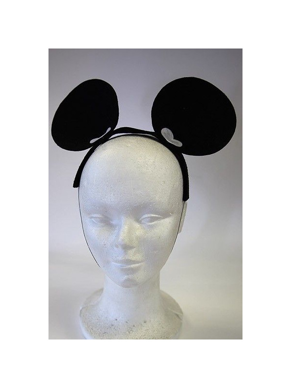 Orejas de ratón Mickey de fieltro