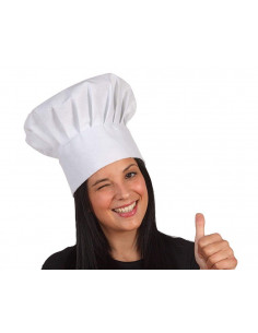 Sombrero cocinero alto
