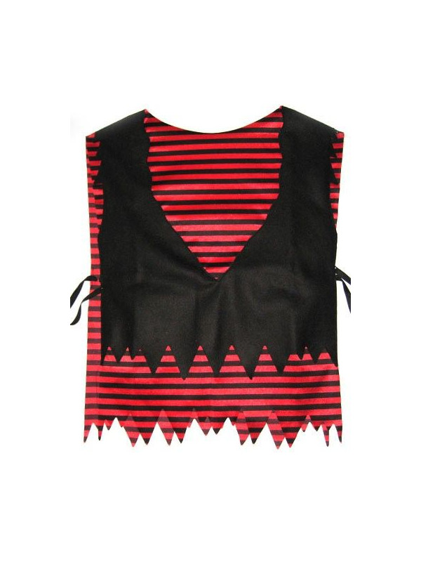 Camiseta pirata con chaleco