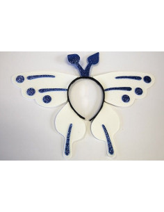 Diadema de mariposa infantil