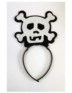 Diadema con calavera