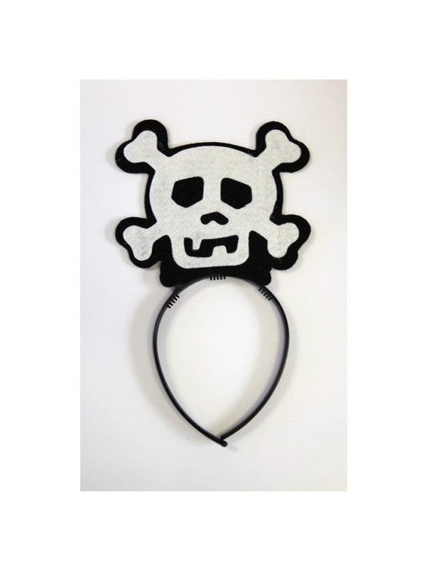 Diadema con calavera