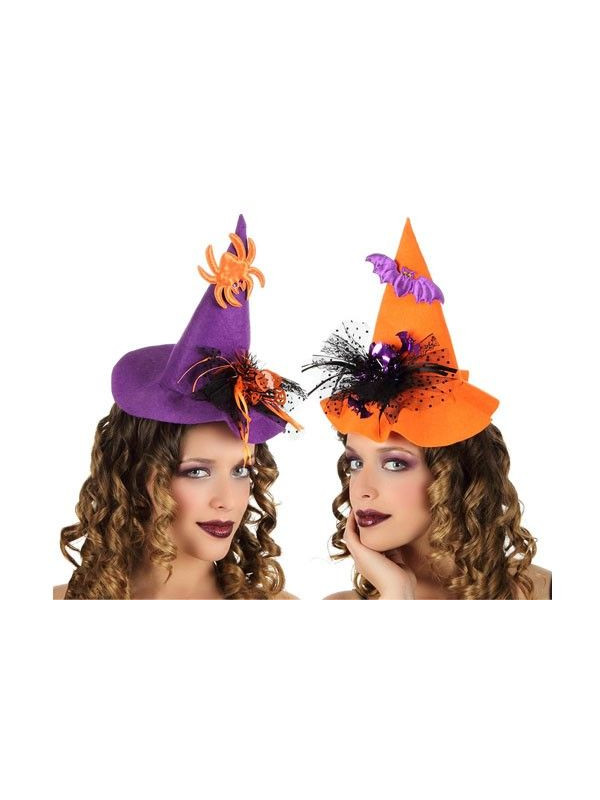 Sombrero bruja diadema