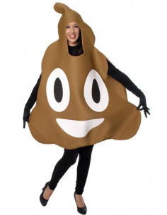 Disfraz emoticono Caca unisex