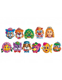 Careta personajes surtidos...