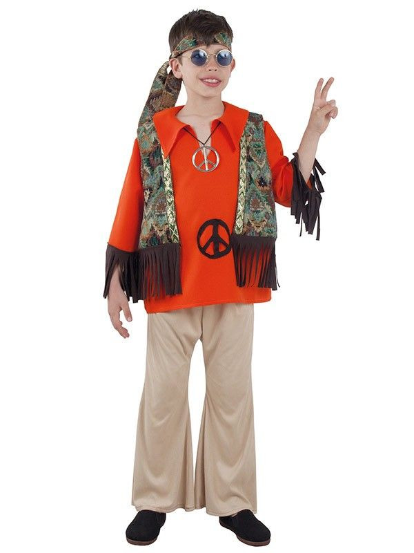 Disfraz de Hippie para niño