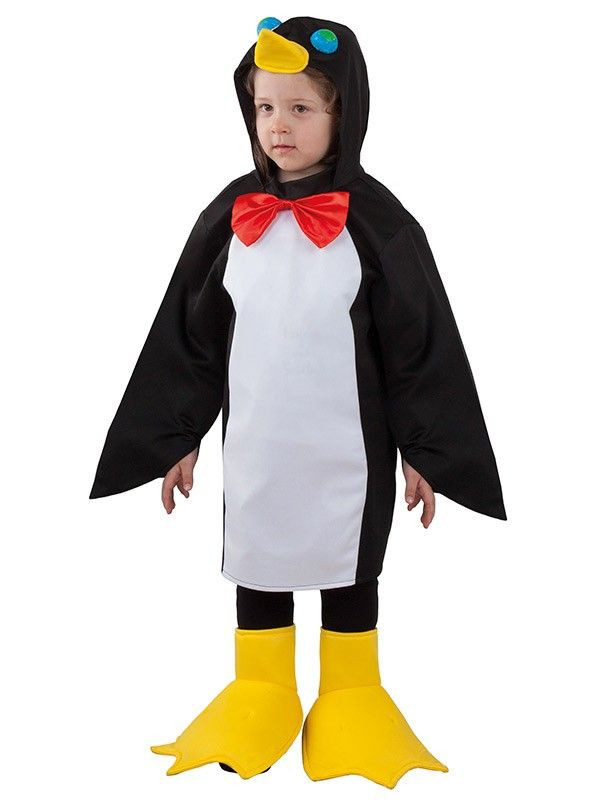Disfraz pingüino niño