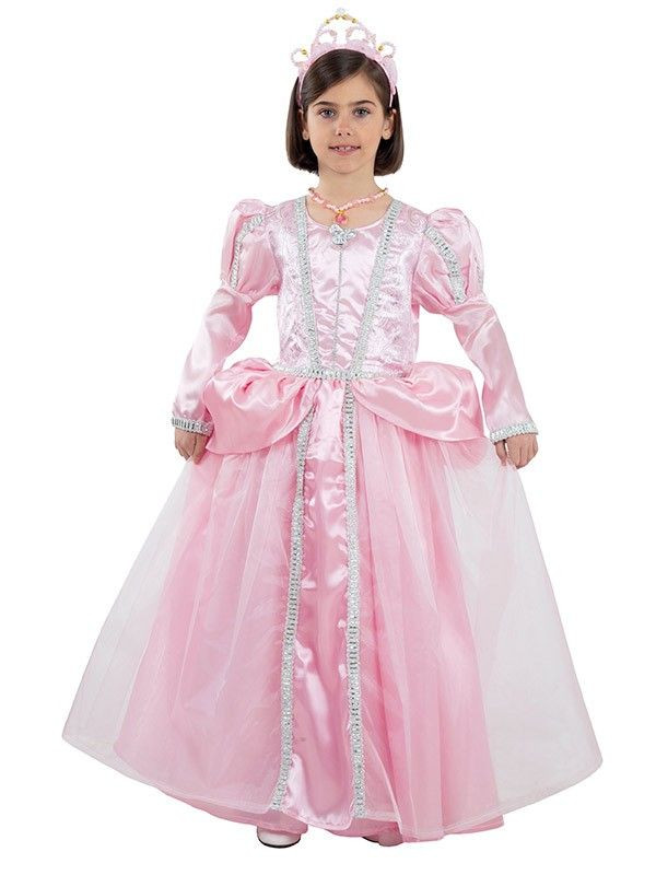 Disfraz princesa rosa niña
