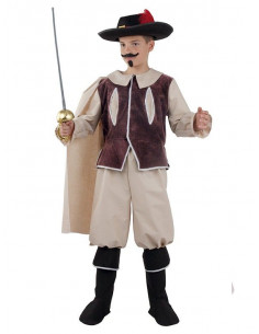 Disfraz mosquetero niño