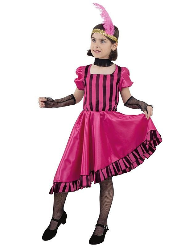 Disfraz can can niña