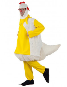 Disfraz de pollo adulto