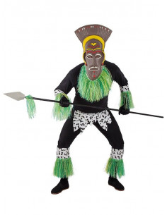 Disfraz de africano para...