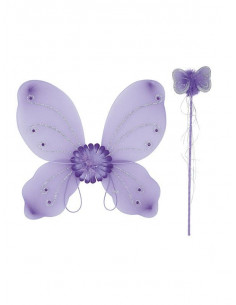 Alas mariposa y varita