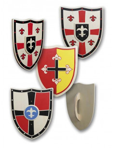 Escudo medieval de madera 2
