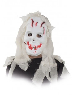 Máscara de esqueleto goma eva