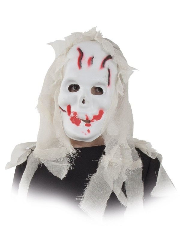 Máscara de esqueleto goma eva