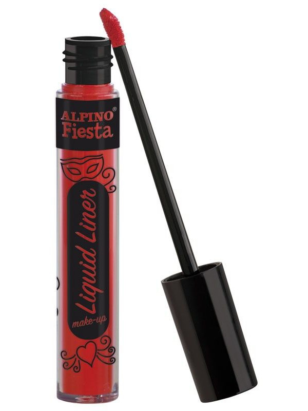Maquillaje líquido Liner rojo