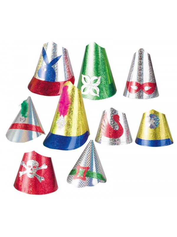 Gorro cumpleaños metalizado