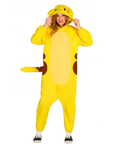 Disfraz Pika Pika electrico kigurumi adulto