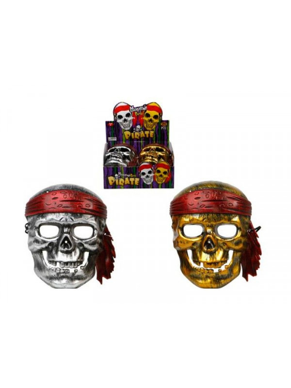 Careta pirata pvc surtida