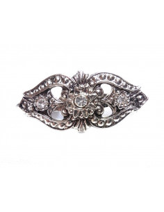 Broche traje regional 14230 blanco