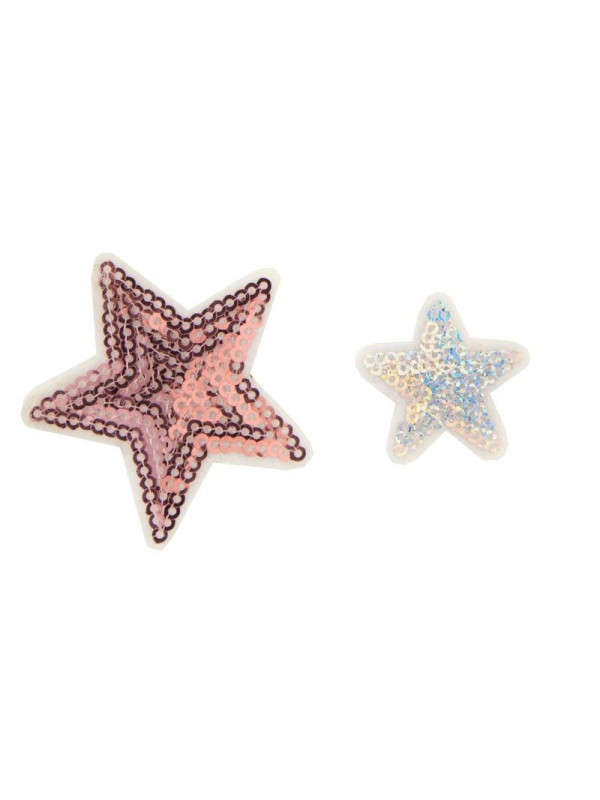 Aplique estrella de lentejuela