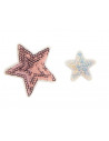 Aplique estrella de lentejuela