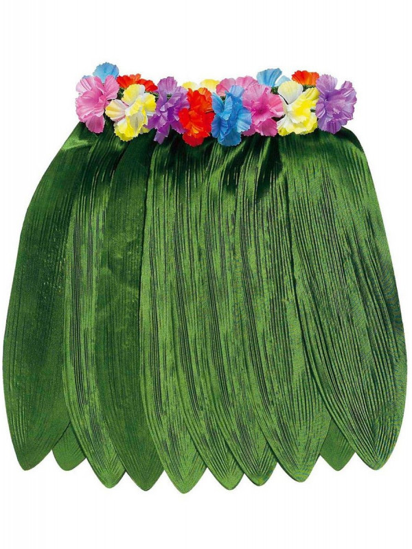 Falda hawaiana de tela